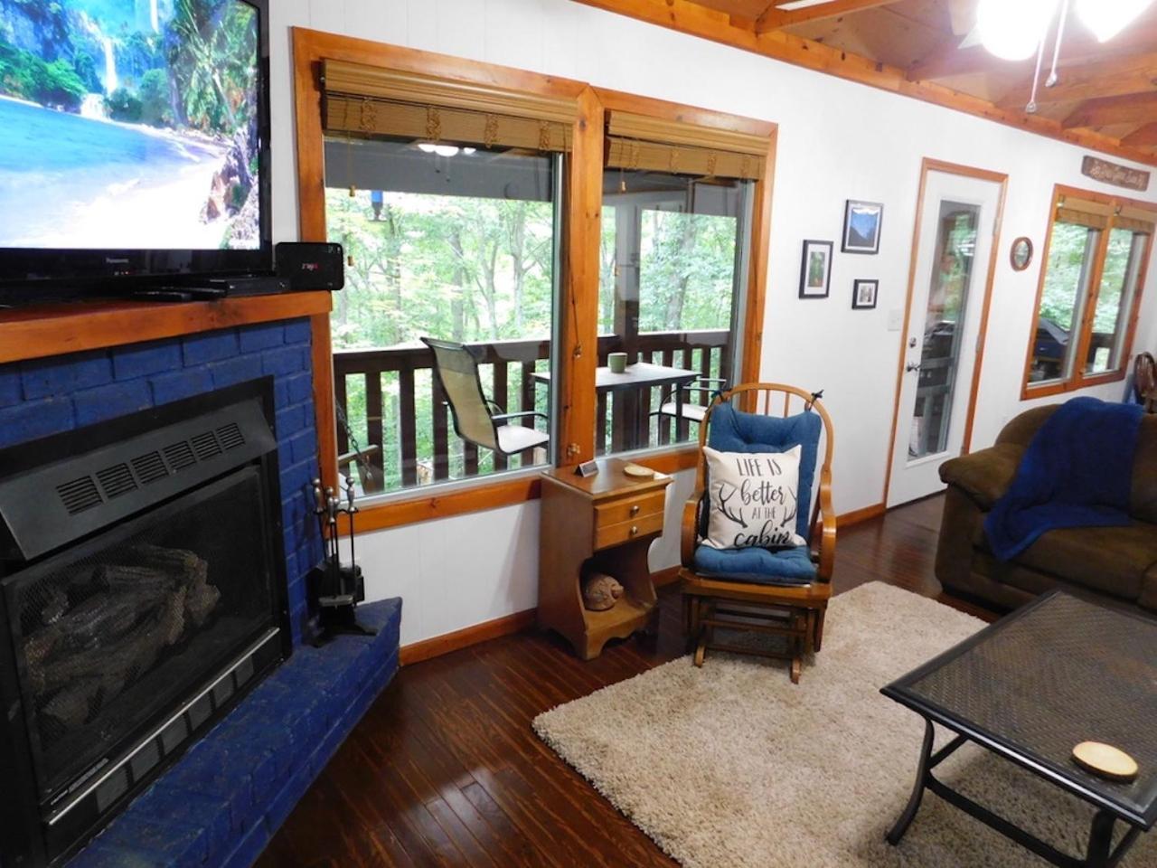 Trailseeker Cabin W King Bed Hot Tub At Red River Gorge Natural Bridge Stanton Exterior foto