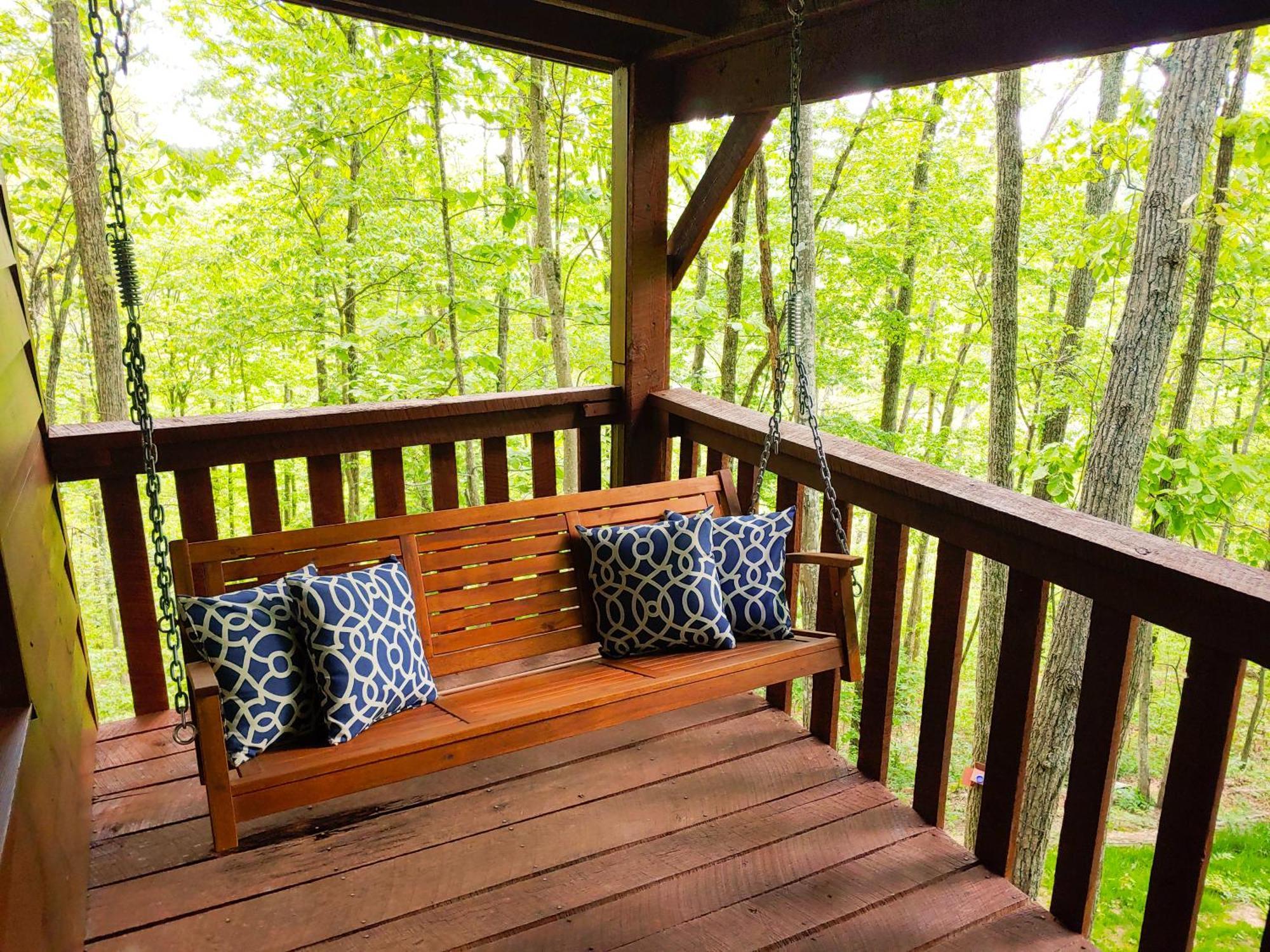 Trailseeker Cabin W King Bed Hot Tub At Red River Gorge Natural Bridge Stanton Exterior foto